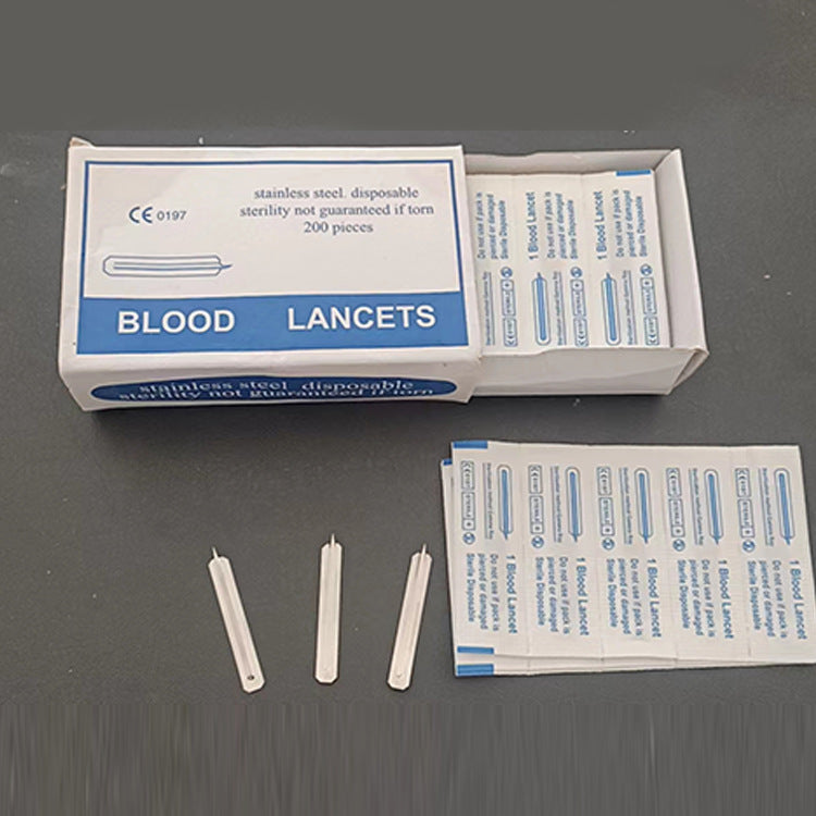 Kim Chích Mụn Blood Lancets Chống Gỉ Loại Tốt Hộp 200 cái