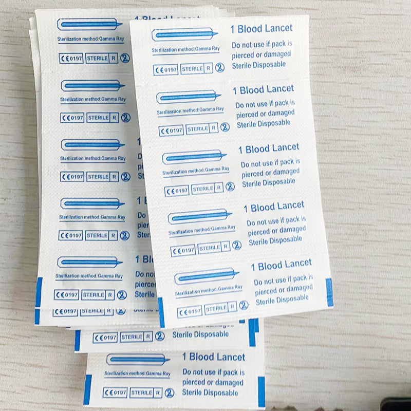 Kim Chích Mụn Blood Lancets Chống Gỉ Loại Tốt Hộp 200 cái