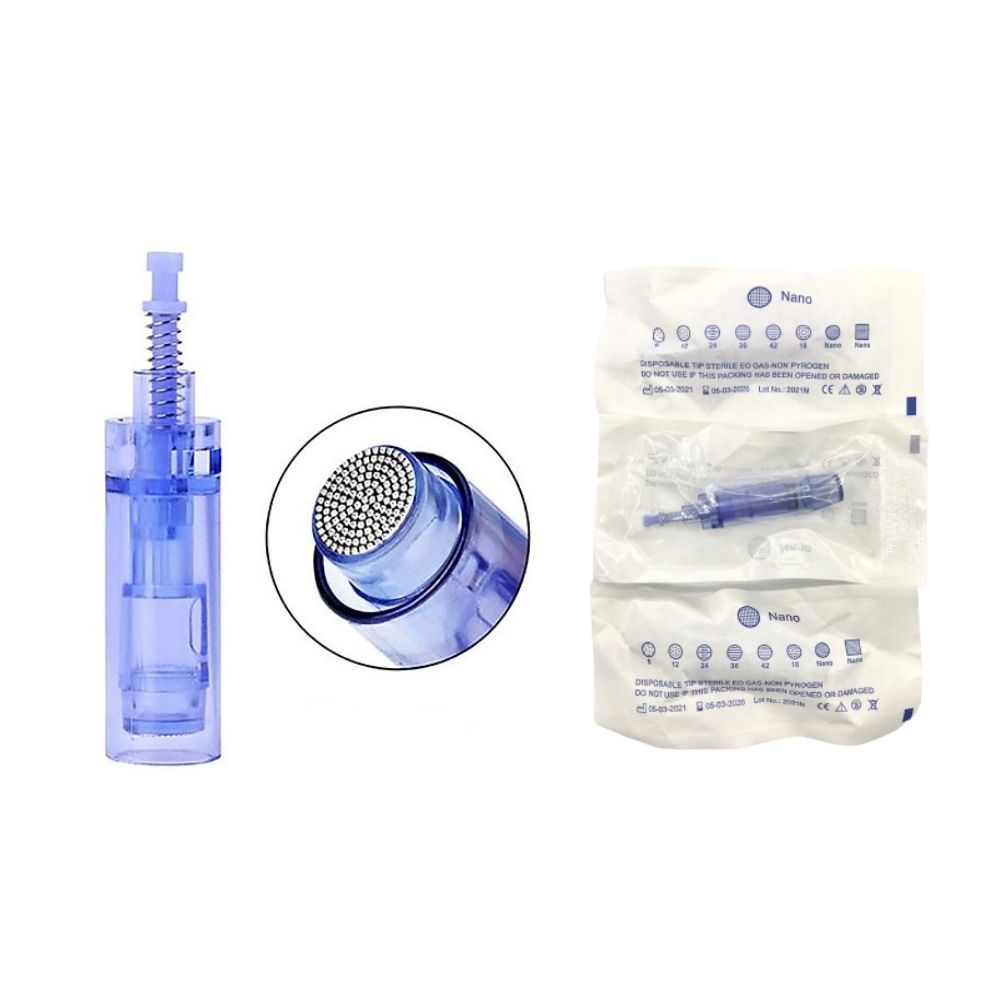 Máy Phi Kim Dr Pen Dây Cấy Bột Tảo Cấy Trắng Da Mờ Thâm Sạm Da A1-C