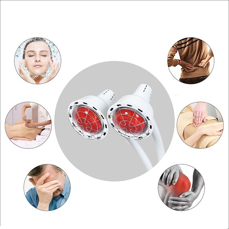 Đèn hồng ngoại trị liệu sưởi ẩm chân nặng - Bảo hành 6 tháng