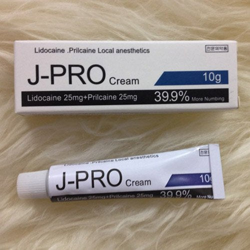 Kem ủ tê J-Pro 39.9%, kem ủ tê chính hãng Hàn Quốc dùng cho phun xăm lông mày