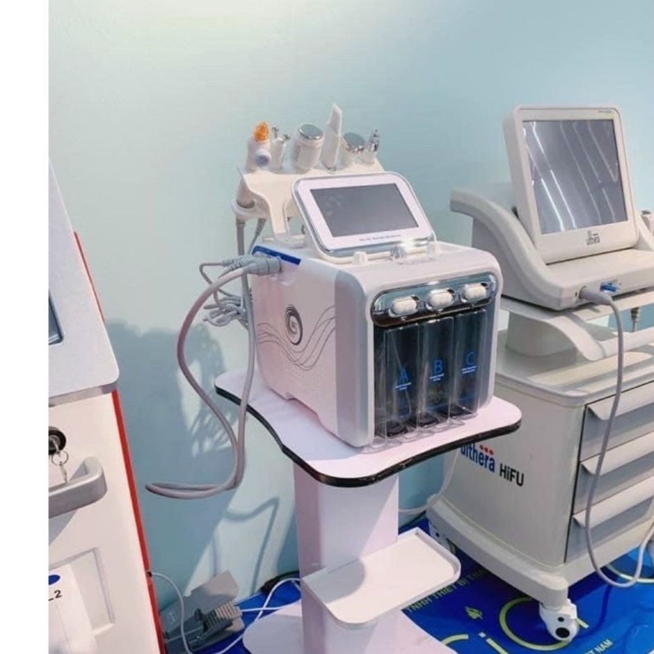 Máy chăm sóc da 6in1 Aqua h2o2 - Bảo hành 6 tháng