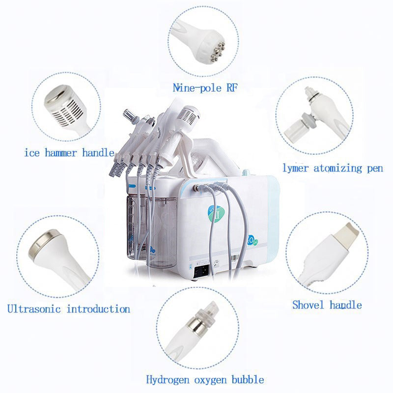 Máy chăm sóc da 6in1 Aqua h2o2 - Bảo hành 6 tháng
