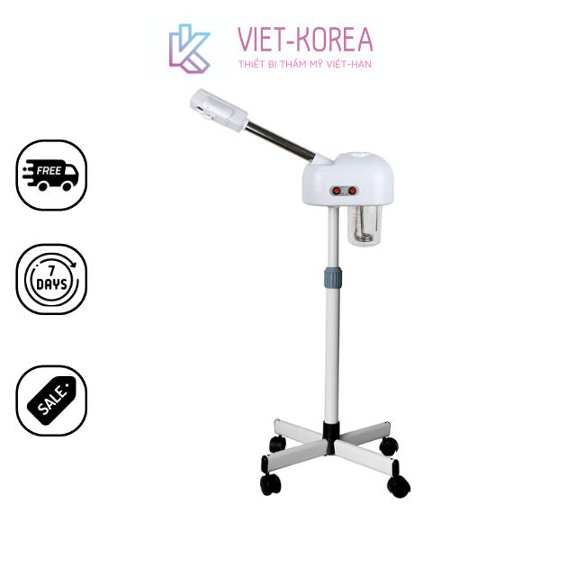 Máy Xông 1 Cần Nóng Có Bánh Xe dành cho Spa - bảo hành 6 tháng