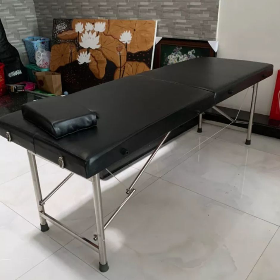Giường vali gấp gọn dùng nối mi spa phun xăm