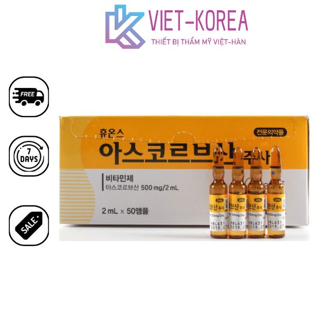 Vỉ 10 lọ Vitamin C huons Hàn Quốc