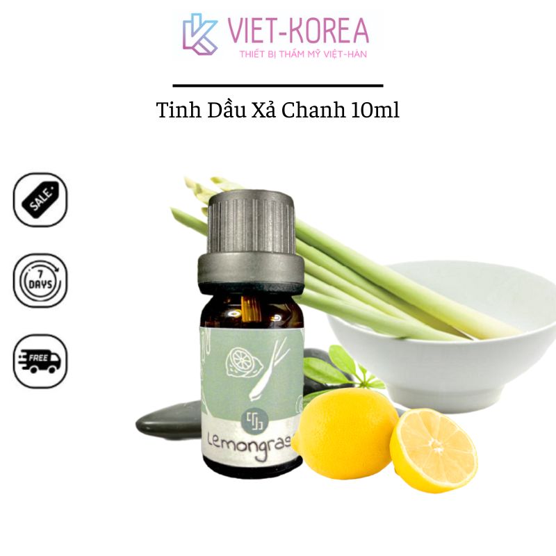 Tinh dầu xả chanh xông phòng 10ml chiết xuất 100% từ thiên nhiên