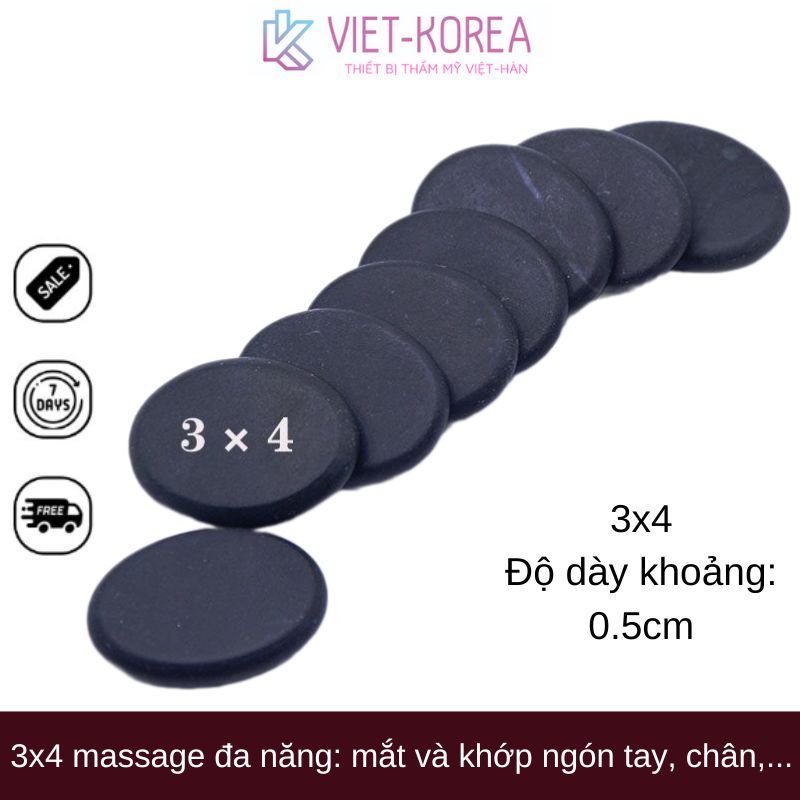 Đá Nóng Bazan Massage 3x4 kẹp Ngón Hỗ Trợ Lưu Thông Khí Huyết.