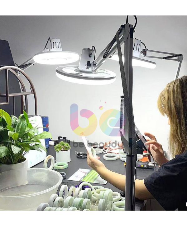 Đèn Led trục khuỷu soi da, nặn mụn 1 ánh sáng - Bảo hành 6 tháng