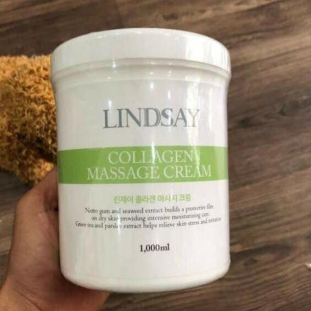 Kem massage collagen Lindsay 1000ml