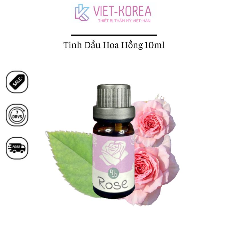 Tinh dầu hoa hồng 100ml nguyên chất cao cấp xông thơm phòng