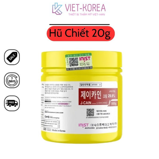 20g Chiết Kem Tê J-Cain 29.9% Hàn Quốc Chính Hãng