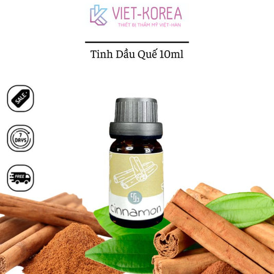 Tinh Dầu Quế Nguyên Chất, Quế Rừng Xanh, Lọ 10ml,Giúp Sạch Không Khí, Khử Mùi