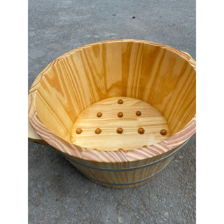 Chậu Gỗ Ngâm Chân Có Hạt Dùng cho Spa