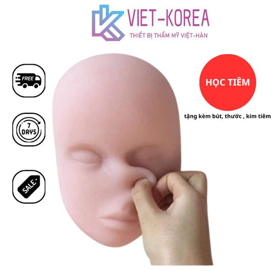 Đầu manocanh học tiêm Filler, căng chỉ