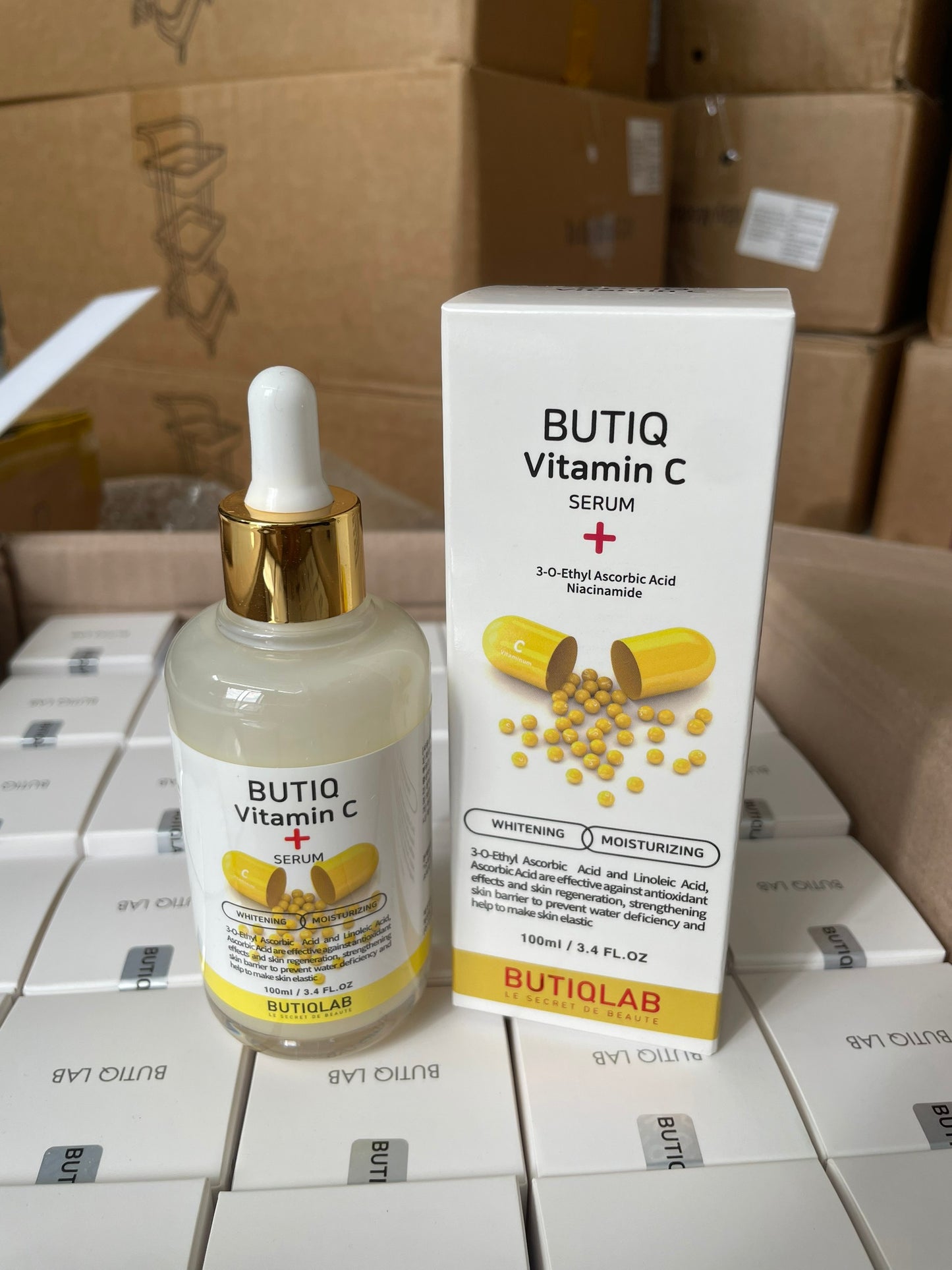 SERUM VitaminC ButiQ dưỡng trắng da