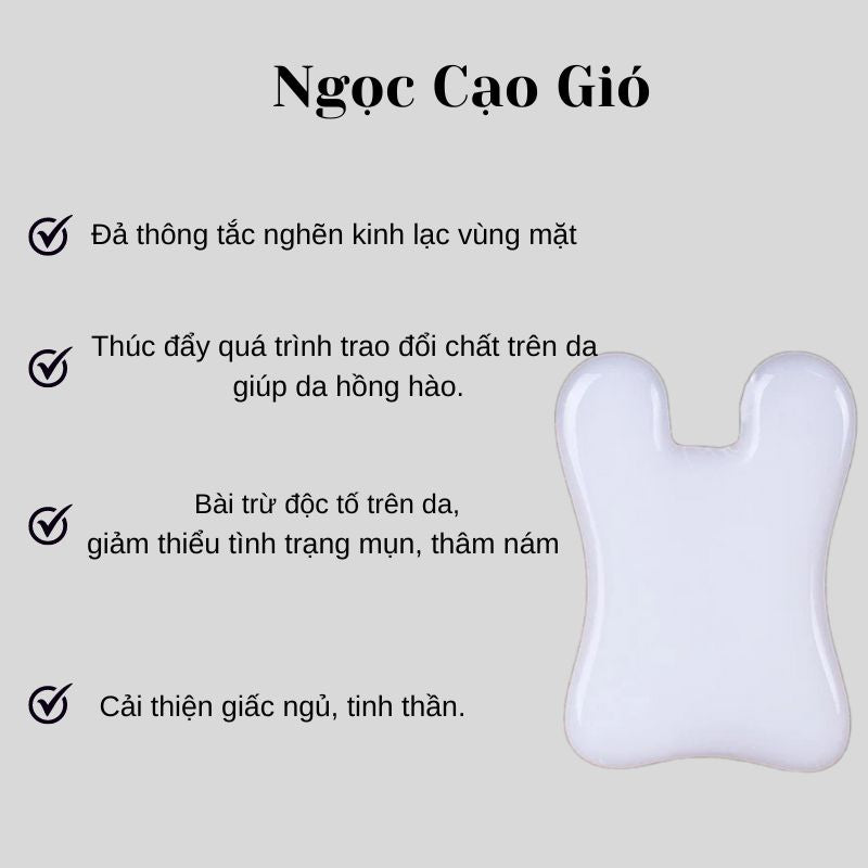Ngọc Cạo Gió Massage Đả Thông Kinh Lạc Cao Cấp