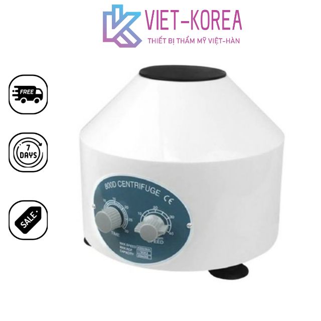 Máy li ly tâm 6 ống quay li tâm prp mini Tách Máu Huyết Tương Centrifuge 800D làm PRP - bảo hành 6 tháng